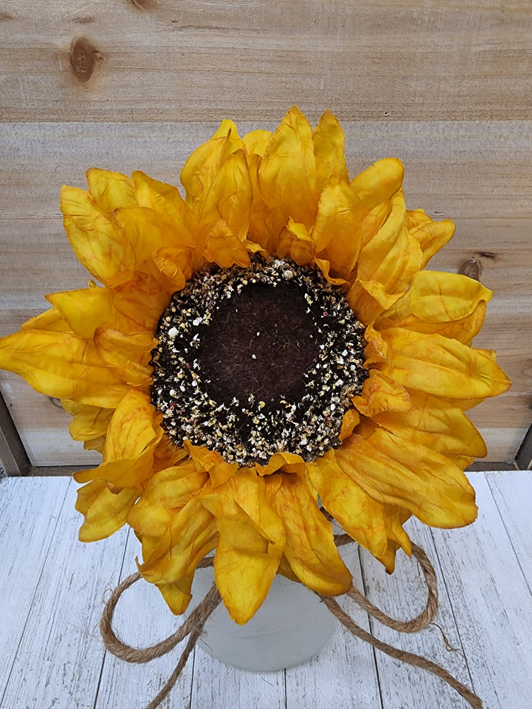 Sunflower Mason Jar Centerpieces