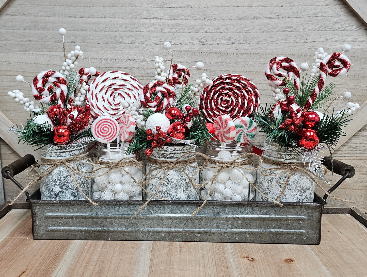 Christmas Lollipop Centerpiece
