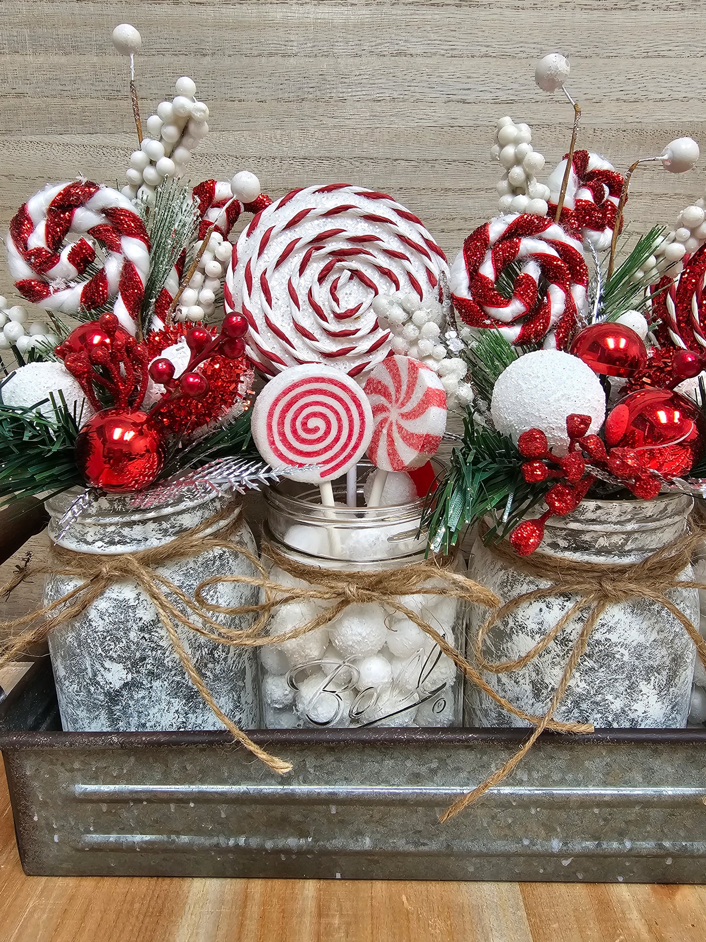 Christmas Lollipop Centerpiece